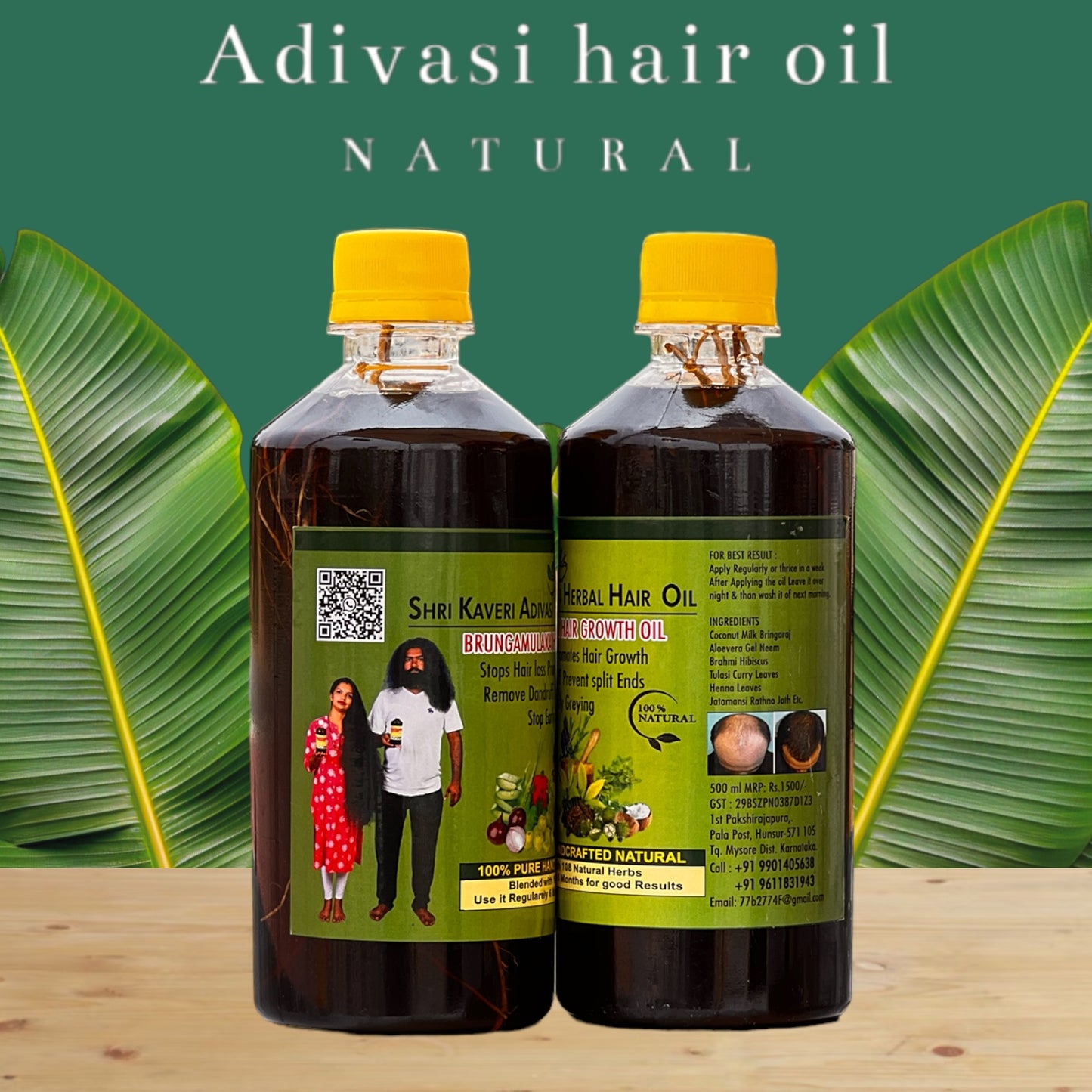 Adivasi Herbal Hair Oil🌿